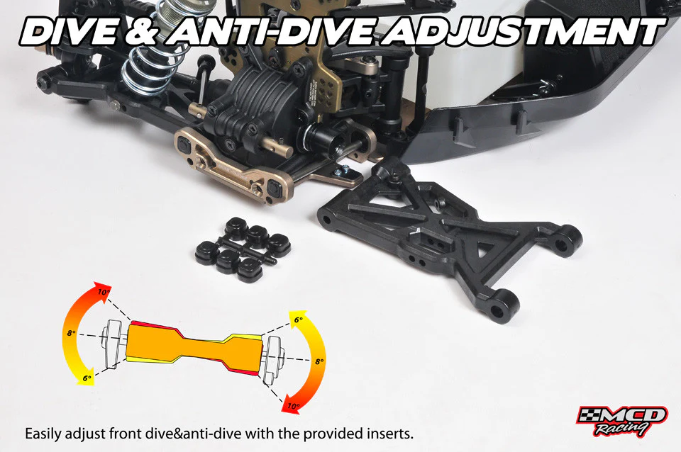 MCD RR5 Max Pro 1/4 Scale Buggy - Rolling Chassis - Image 12